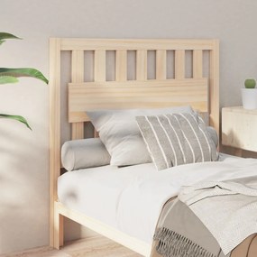 Testiera Per Letto 105,5x4x100 Cm Legno Massello Di Pino /
