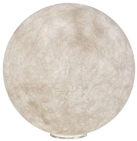 In-es.artdesign -  Lampada da tavolo T.moon 2  - Lampada da tavolo. Made in Italy. Una luna bianca creata in Nebulite®, un materiale che la rende molto luminosa e d'atmosfera.