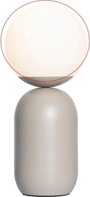 Nordlux - Vetro di ricambio per lampada da tavolo NOTTI E14