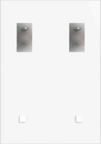 Dipinto su vetro 50x70 cm Brown Tree - Styler