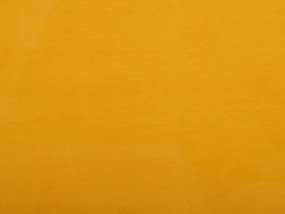 Letto con rete a doghe velluto giallo e oro 140 x 200 cm FLAYAT Beliani