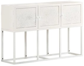 Credenza 115x30x76 cm in legno massello di mango