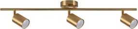 Faretto GOLDIE 3xGU10/10W/230V dorato