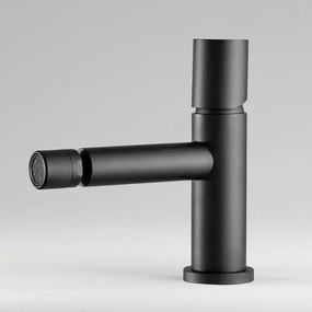 Set miscelatori nero opaco lavabo bidet e doccia con deviatore Gemini
