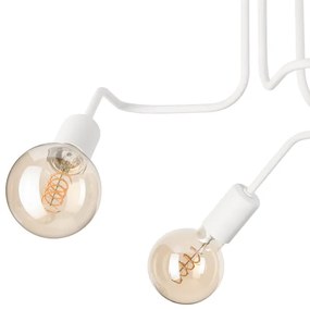 Lampadario a plafone MATYLDA 3xE27/60W/230V bianco