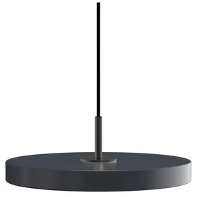 Antracite Apparecchio a sospensione LED con paralume in metallo ø 31 cm Asteria Mini - UMAGE