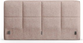 Testiera rosa chiaro imbottita 249x100 cm Darren – Micadoni