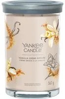 Candela Vanilla Creme Brûlée in barattolo grande Yankee Candle