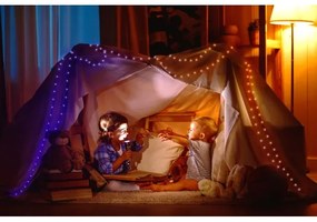 Twinkly TWD200STP-BEU - Striscia LED RGB dimmerabile per esterni 200xLED 10m IP44 WiFi