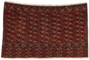 Turkmen Tappeto 70x110 (Iran) Annodato A Mano