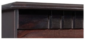 Vetrina in legno di pino marrone scuro 95x35 cm Lisa - Støraa