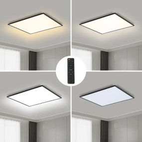 Brilagi - Luce LED dimmerabile SLIMFRAME LED/58W/230V 60x60 cm nero + +TC