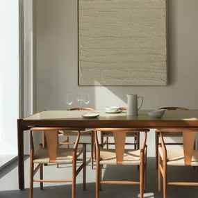 Set tavolo rettangolare Gamila (210x100 cm) e 6 sedie da pranzo in - Sklum