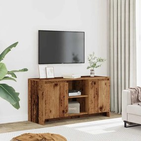 Mobile porta tv legno antico 102x37,5x52,5 cm legno multistrato