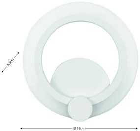 Brilagi - Lampada da parete LED MODERN MINI 16W 230V 3000/4000/6000K