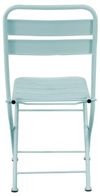 ROMANUS - sedia da giardino pieghevole salvaspazio in ferro