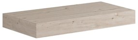Top per lavabo Brera L 100 x H 9.8 x P 46 cm rovere chiaro mdf