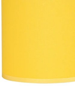 Brilagi - Paralume universale NUBILA E27 15,5x14 cm giallo