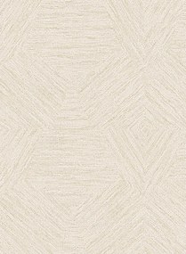 Arte International Tapete Pentagono - Ivory
