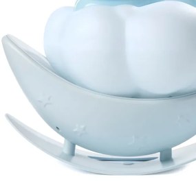 ONLI - LED Luce notturna ricaricabile per bambini NUVOLINA LED/2,5W/5V coniglietto/blu