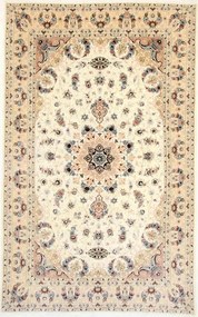 Nain Tappeto 320x200 Beige (Iran) Annodato A Mano