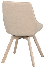 Sedie da pranzo beige in set di 2 Alison - Rowico