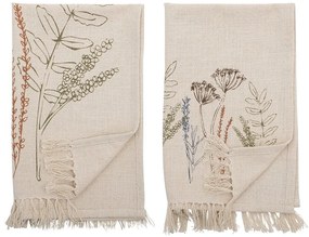 Set di 2 asciugamani in cotone 45x70 cm Bea - Bloomingville