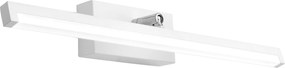 LAMPADA DA PARETE DA BAGNO LED SOPRA SPECCHIO 12W 50CM APP374-1W BIANCO