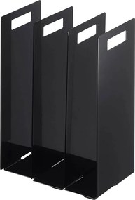 Set di stand portasciugamani neri in metallo 2 pz Tower – YAMAZAKI