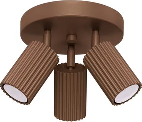 Brilagi - Faretto CRESTO 3xGU10/10W/230V marrone