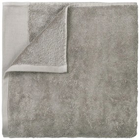 Asciugamano in cotone grigio, 50 x 100 cm - Blomus