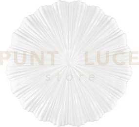 Plafoniera led spring bianca 66w 6540lm cct wi-fi con telecomando 7...