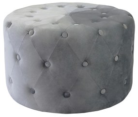 AURA - pouf rotondo in velluto