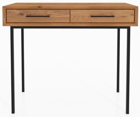 Tavolo da toeletta in rovere 97x45 cm Abies - The Beds