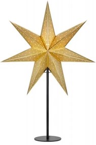 Markslöjd 705795 - Decorazione natalizia GLITTER 1xE14/25W/230V 65 cm nero/oro
