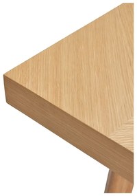 Tavolo da pranzo in rovere naturale 80x160 cm Herringbone - Hübsch
