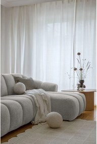 Divano angolare grigio chiaro (con penisola a destra/con chaise lounge) Shell – Miuform