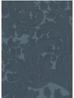 Little Greene Tapete Tulip - Blue Black