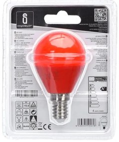 Lampadina LED G45 E14/4W/230V arancione - Aigostar