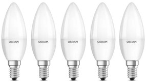 SET 5x Lampadina LED BASE B40 E14/4,9W/230V 2700K - Osram