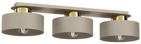Plafoniera MARTI 3xE27/15W/230V beige/oro