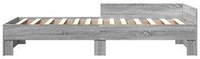 Giroletto grigio sonoma 100x200 cm in legno multistrato