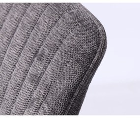 Sedia da pranzo grigio scuro Nolan - Unique Furniture