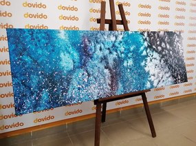 Quadro su tela – Astrazione con colori ad acquerello