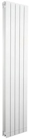 Radiatore acqua calda PRODIGE SUPERIOR in alluminio, 5 elementi, interasse 1800 mm, bianco