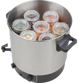 Sencor - Pentola per conserve 27 l 1800W/230V acciaio inox/grigio