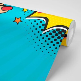 Carta da parati autoadesiva – Motivo pop art - BANG!