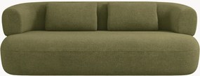 Divano 2 posti in bouclé Jenny, larg. 178 cm