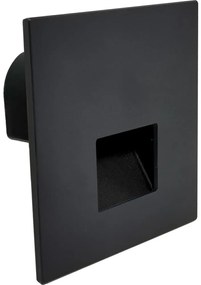 Brilagi - Lampada per scale LED JACK LED/3W/230V 3000/4000/6500K IP65 nera