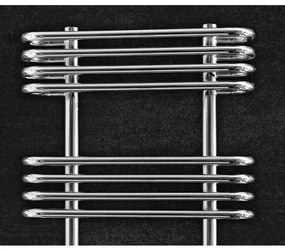Kamalu - Scaldabagno Termoarredo 500x900mm cromato modello Kam-380
